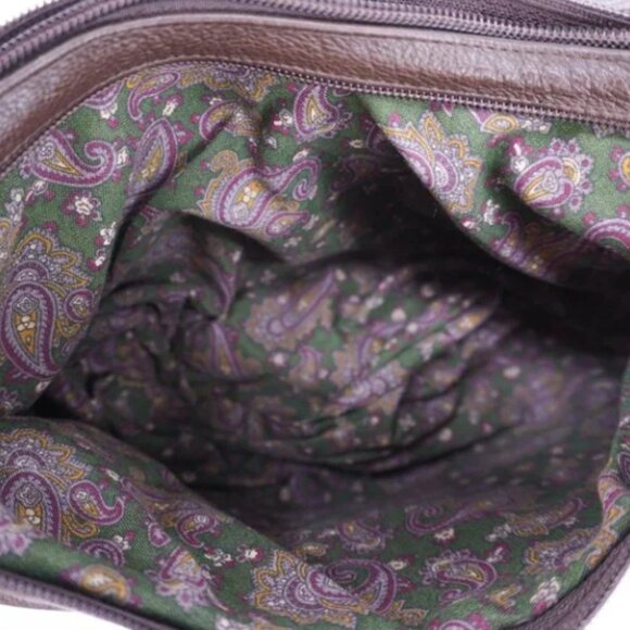 LEATHER LOFT Brown Full Grain Cowhide Crossbody Bag - Picture 3 of 10